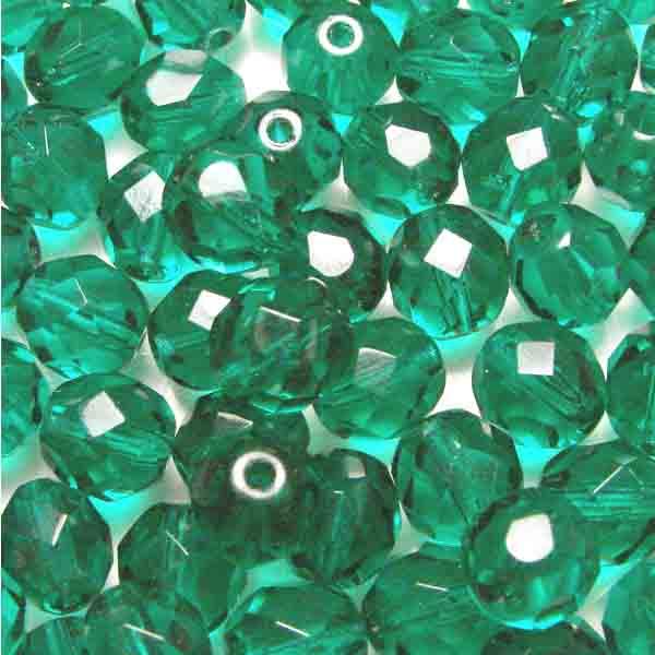 8MM Emerald Fire Polish Ball