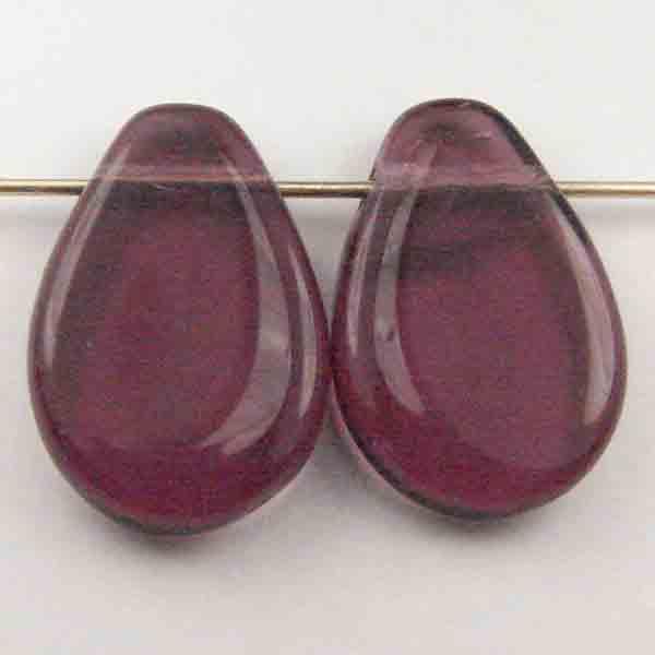 Amethyst 12x18MM Flat Tear Drop