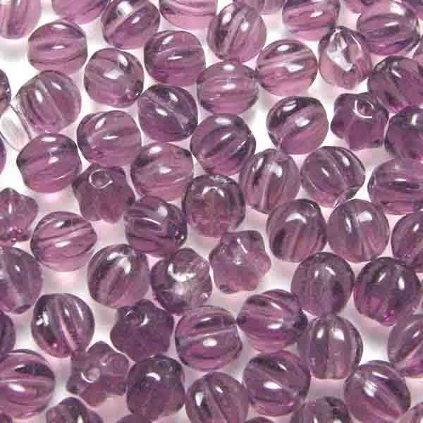 Amethyst 6MM Melon Ball