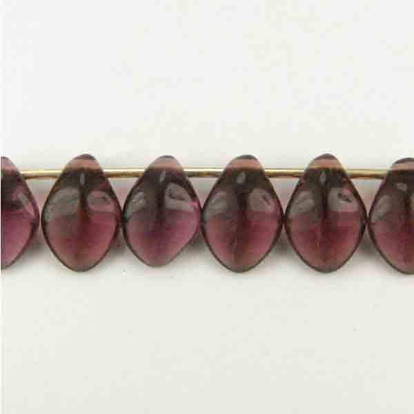 Amethyst Curved Petal Dagger 8X6MM