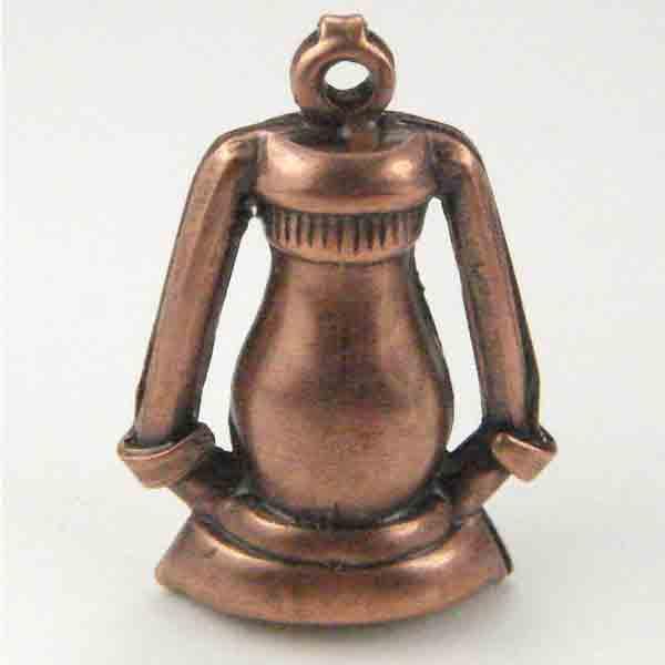 Antique Copper Plate 19x13MM Hollow Lantern