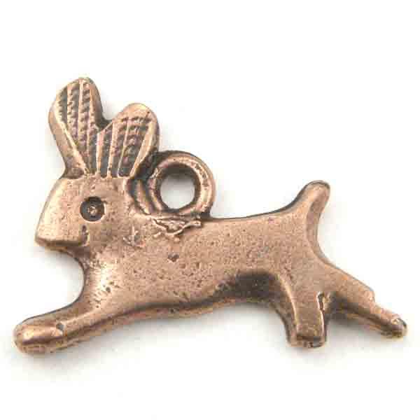Antique Copper Plate 21x15 Flattened Rabbit