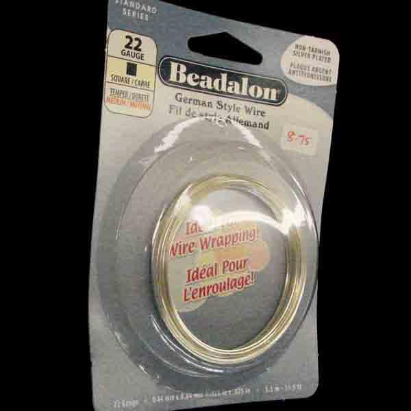 Beadalon Silver Plate 22 Gaug