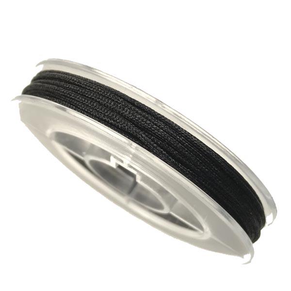 Black .8MM Nylon Knotting Cord