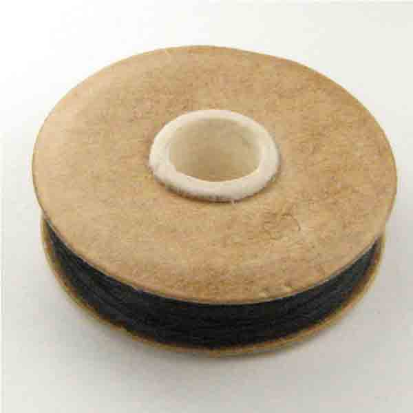 Black size F Nylon Thread (Nymo) 43 Yard Bobbin