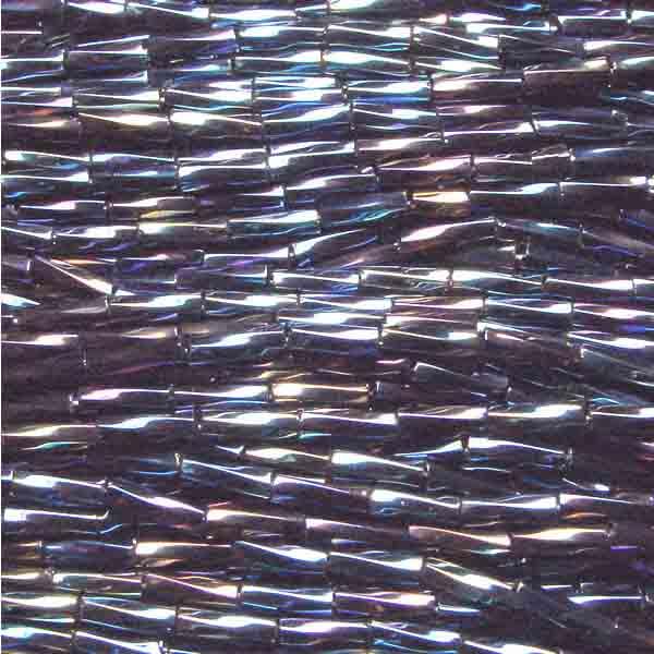 Blue Iris Sz 3 (7x2MM) Twisted Bugle
