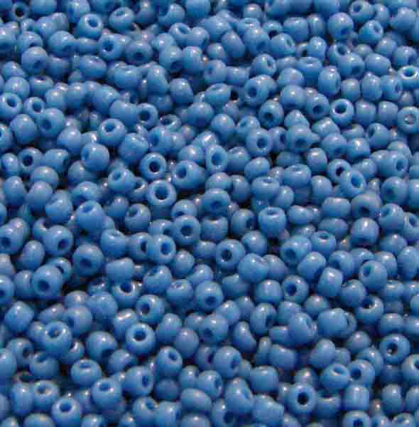 Blue Turquoise Seed Bead 14/0