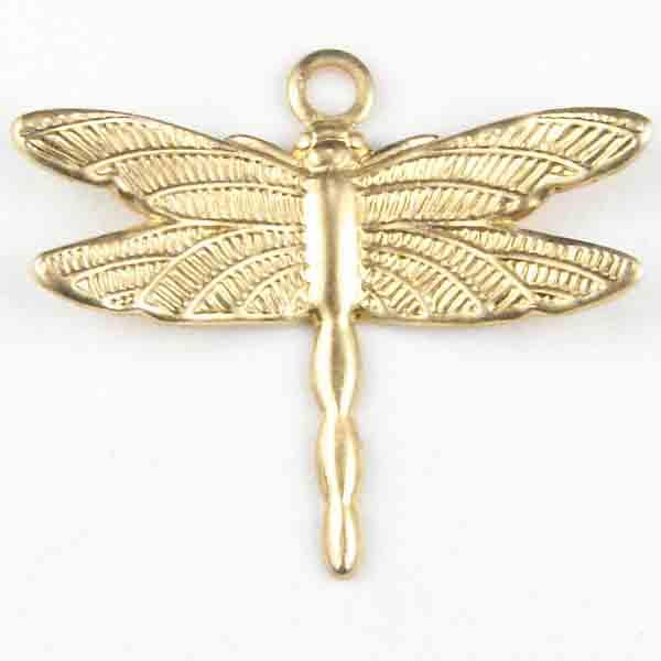 Brass 13x16MM Dragonfly