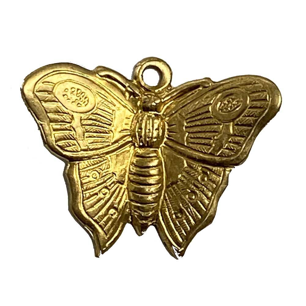 Brass 15x19MM Butterfly