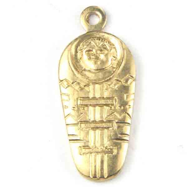 Brass 17x8MM Papoose Diestruck