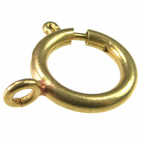 Brass 18MM Spring Ring Clasp