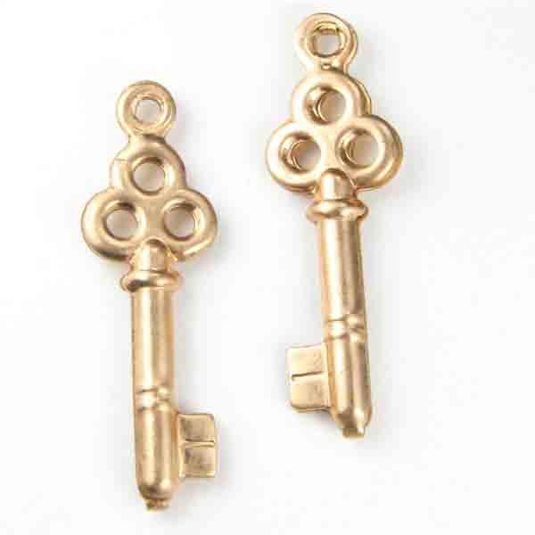 Brass 20x7MM Hollow Key