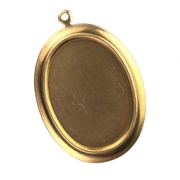 Brass 25x18MM Setting Pendant