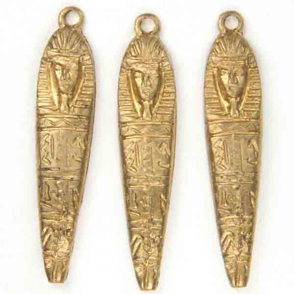 Brass 27x6 Mummy Sarcophagus