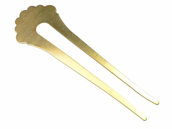 Brass 3.8 Inch Hair Fork