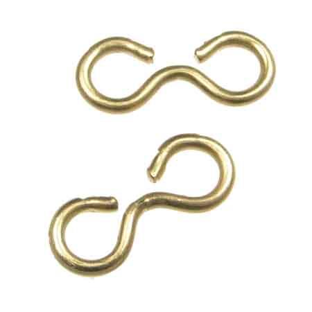 Brass Figure 8 Eye 10X4MM