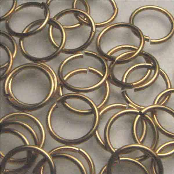 Brass Round 9.2MM 19 gauge Jump Ring