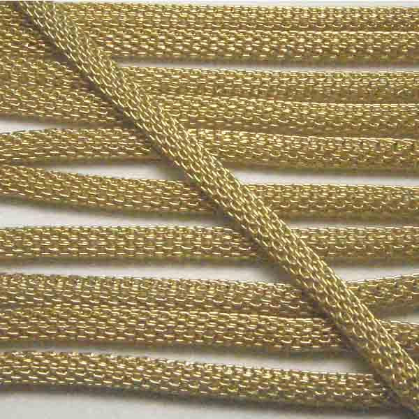 Bright Brass 42 Inch Mesh Rope