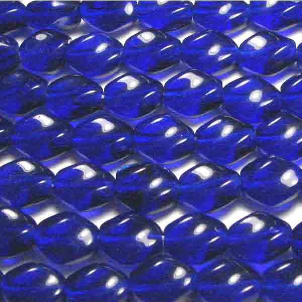 Cobalt 10X8MM Twisted  Oval