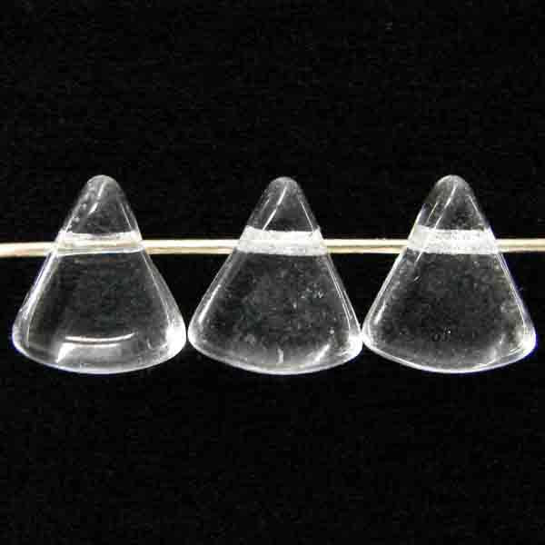 Crystal 9x10MM Triangle Drop