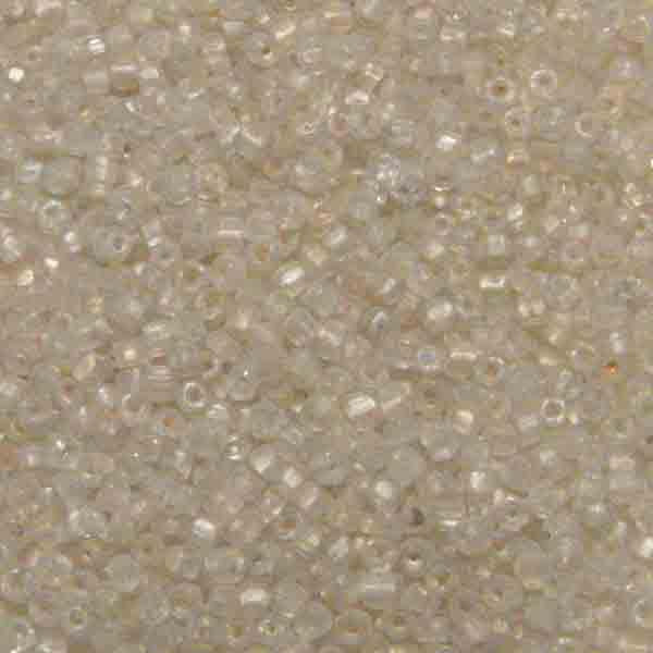 Crystal Matte Seed 9/0 3 Cut Seed Bead