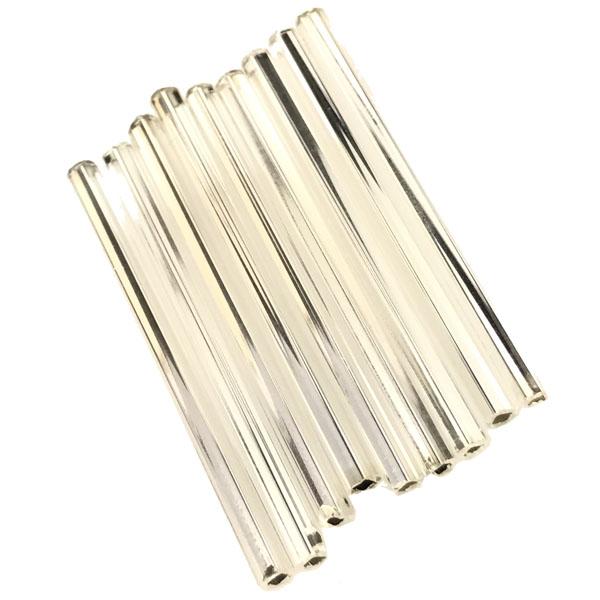 Crystal Silver Lined 35MM Bugle