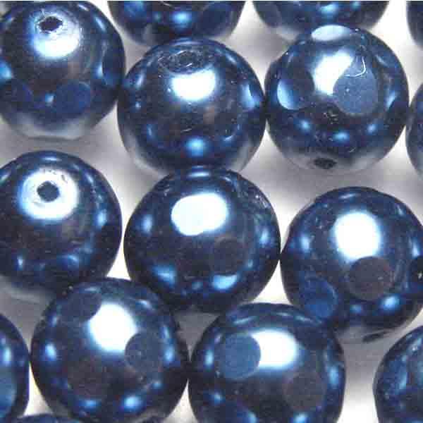 Dark Blue 6MM Pearl with Spots