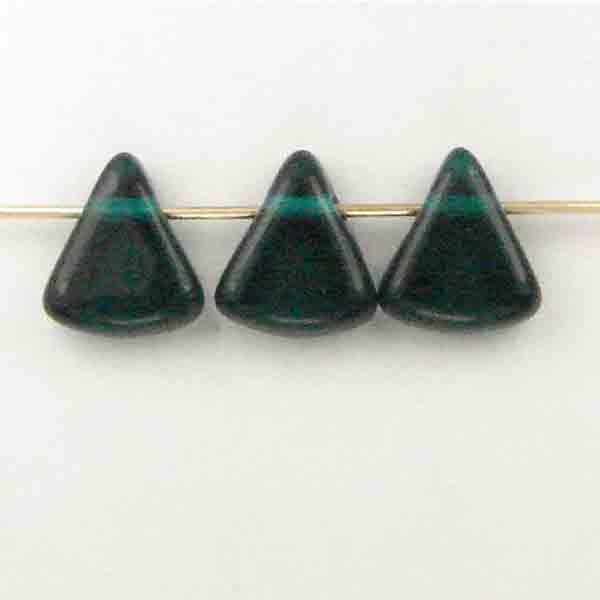 Dark Blue Zircon 9x10MM Triangle Drop