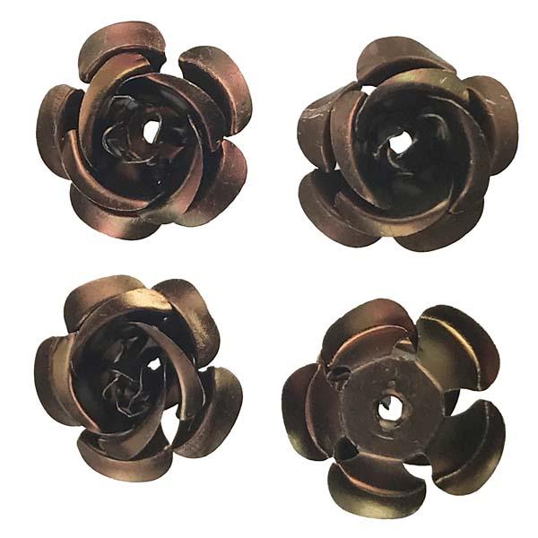 Dark Bronze 14x8MM Aluminum Rose