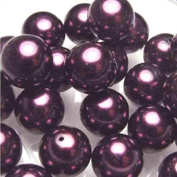 Dark Purple 4MM Pearl Ball