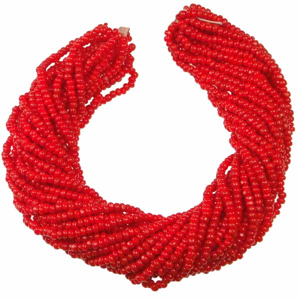 Light Red 13/0 True Cut Charlotte Seed Bead
