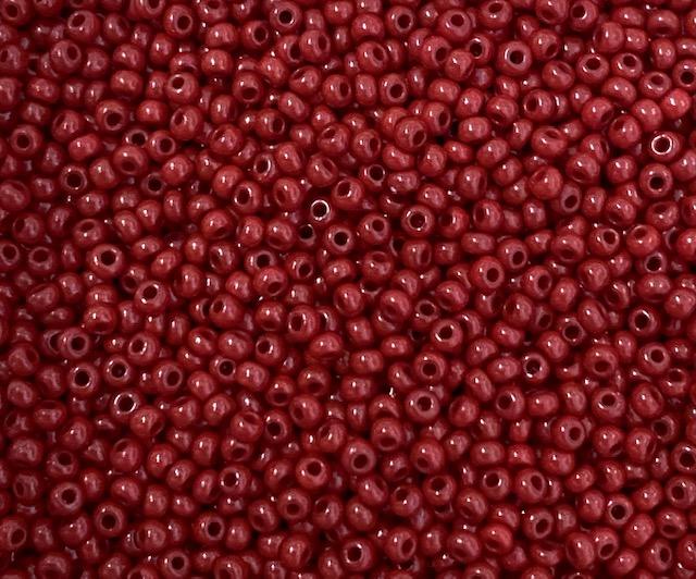 Dark Red 11/0 Seed Bead