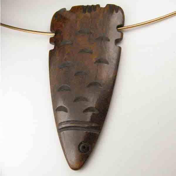 Dyed Bone Fish Dagger