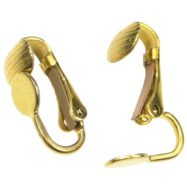 Ear Clip with 6MM Pad Brass
