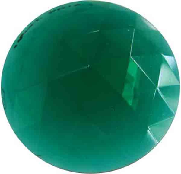 Emerald 35MM Flatback Transpararent
