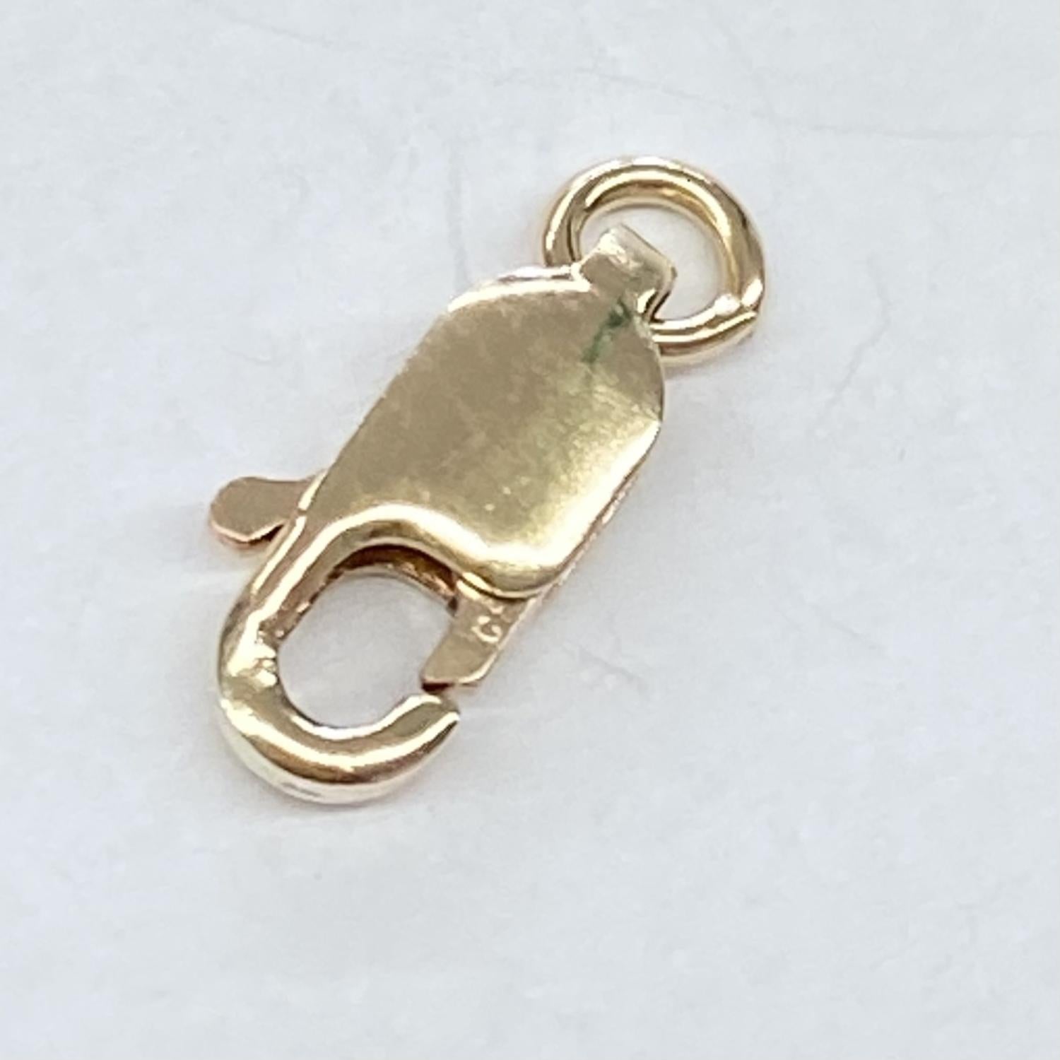 Gold Filled 10MM Lobster Claw Clasp With Open 4MM Jump Ring