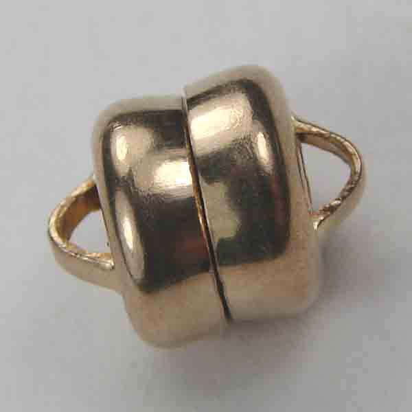 Gold Filled 6MM Magnetic 2 Part Clasp