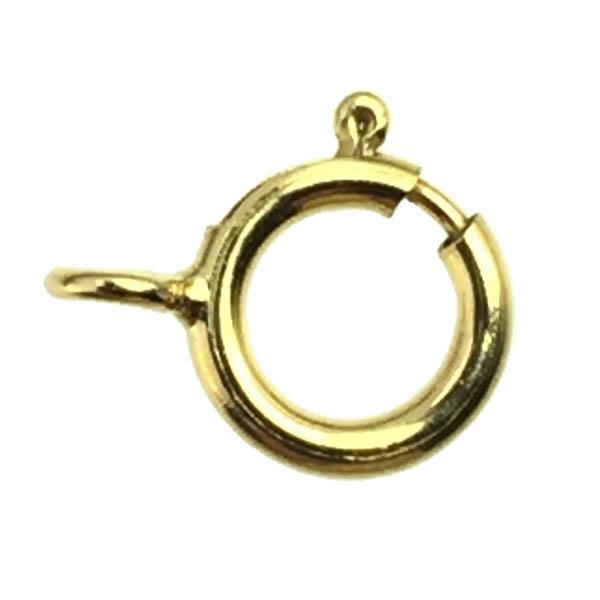 Gold Filled 6MM Spring Ring Clasp