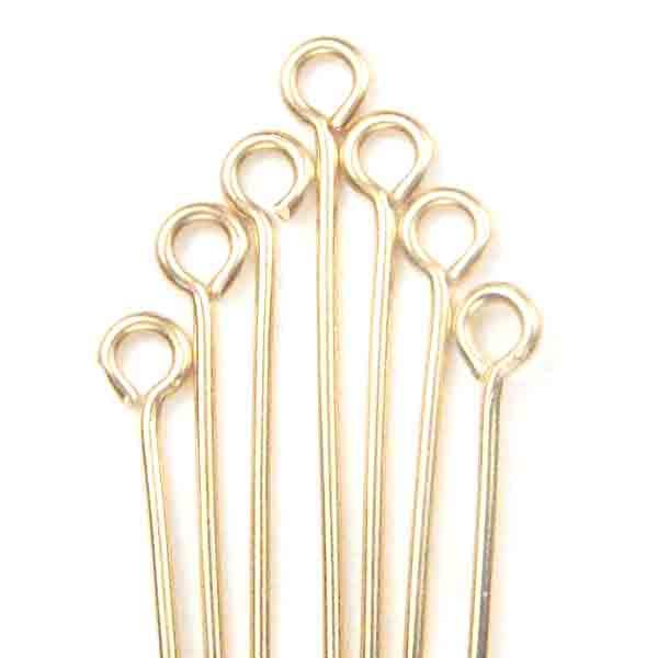 Gold Filled Eyepin 1.5 Inch 23 Guage