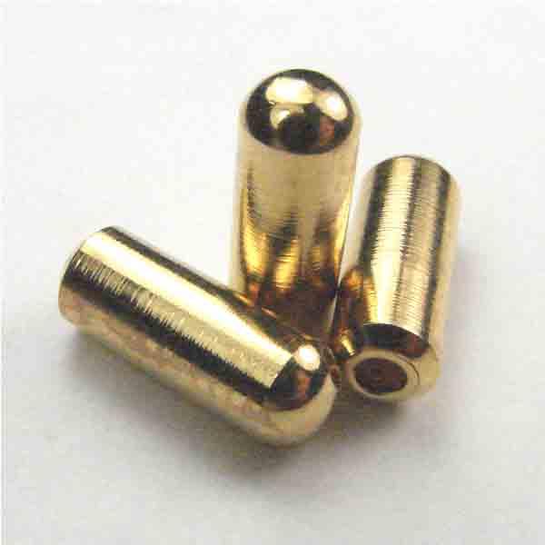 Gold Plate 11x4MM Hatpin or Pin Clutch Stopper