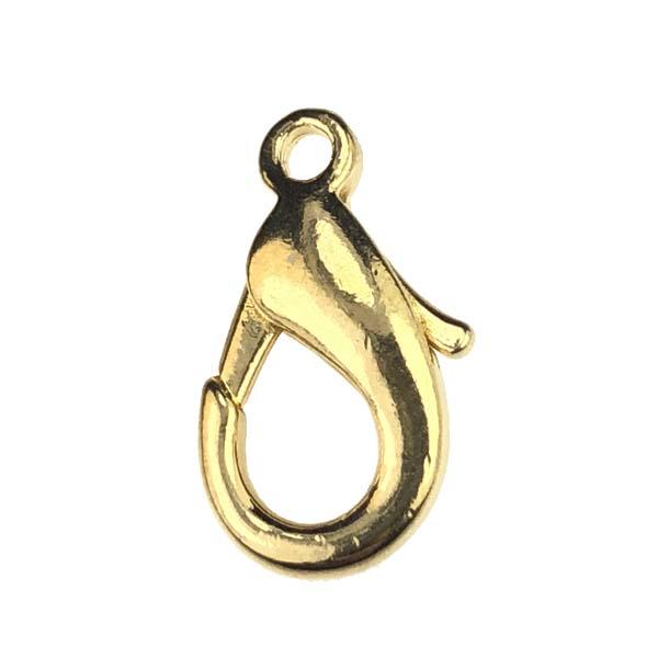 Gold Plate 19MM Lobster Claw Clasp