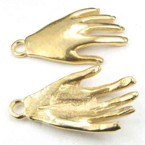 Gold Plate 29x16MM Left Hand