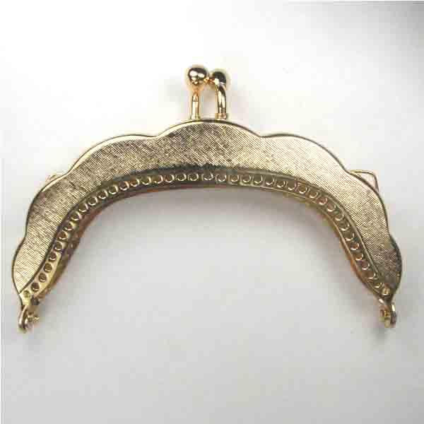 Gold Plate 3.5 Inch Handbag Purse Frame