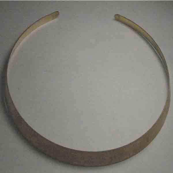 Gold Plate 5.25 Inch Neck Collar Ring