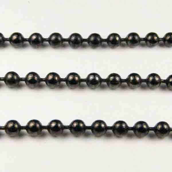 Gunmetal 2.4MM Ball Chain