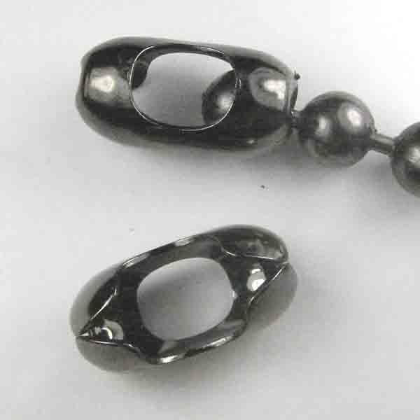 Gunmetal Connector for 8MM Ball Chain