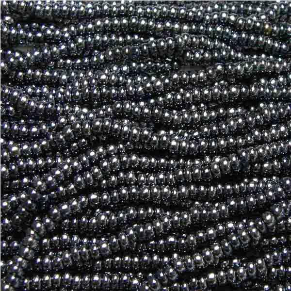 Hematite 11/0 Seed Bead