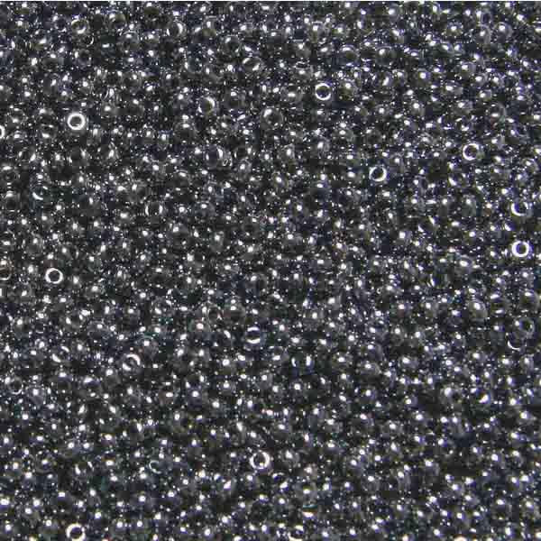 Hematite 16/0 Seed Bead