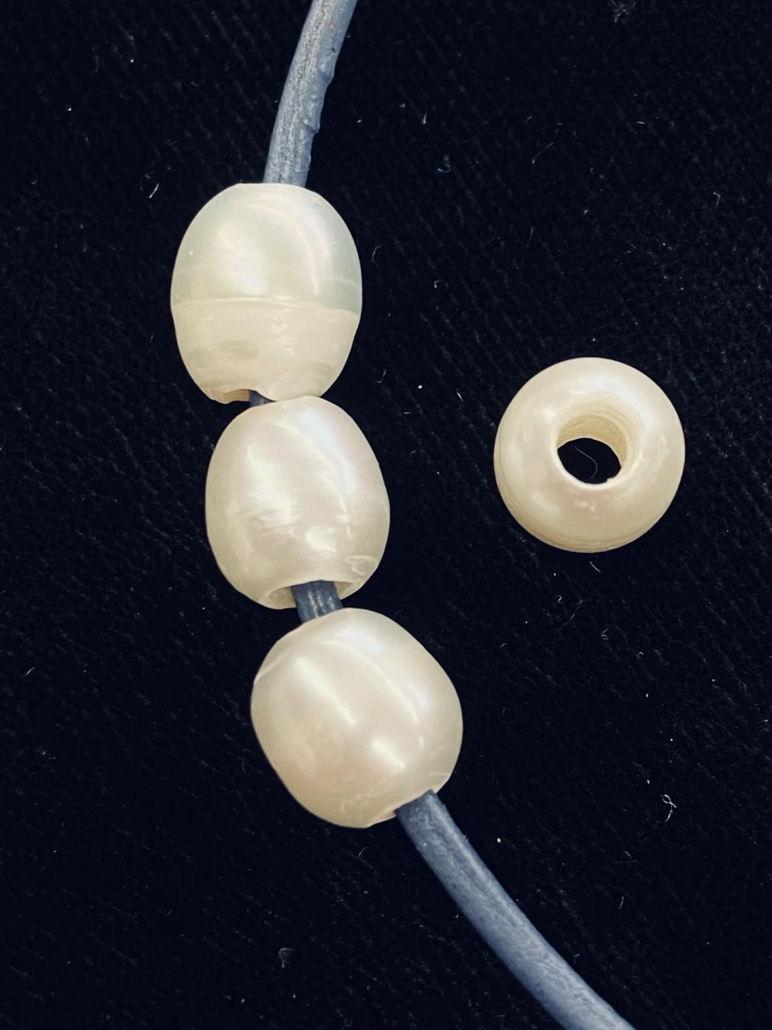 Large Hole Fresh Water Pearl 8-10mm