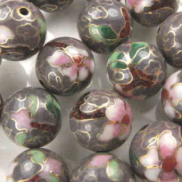 Lavender 14MM Cloisonne Ball